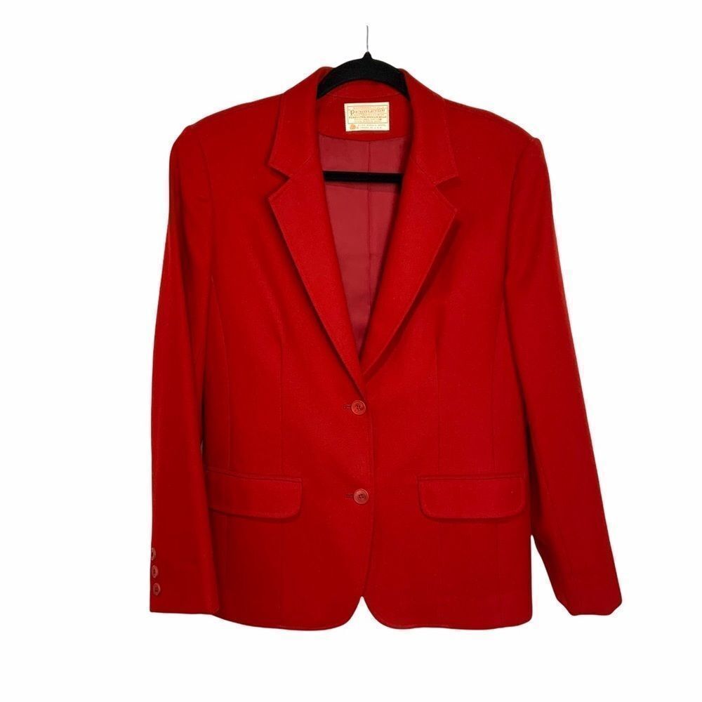 Pendleton Red Blazer - image 1